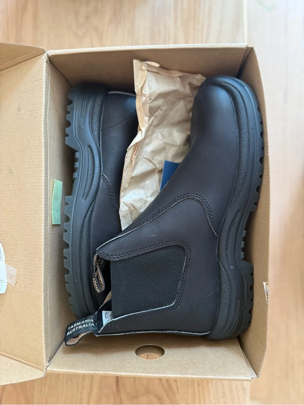 Blundstone Black Men’s Chukka Work Boot